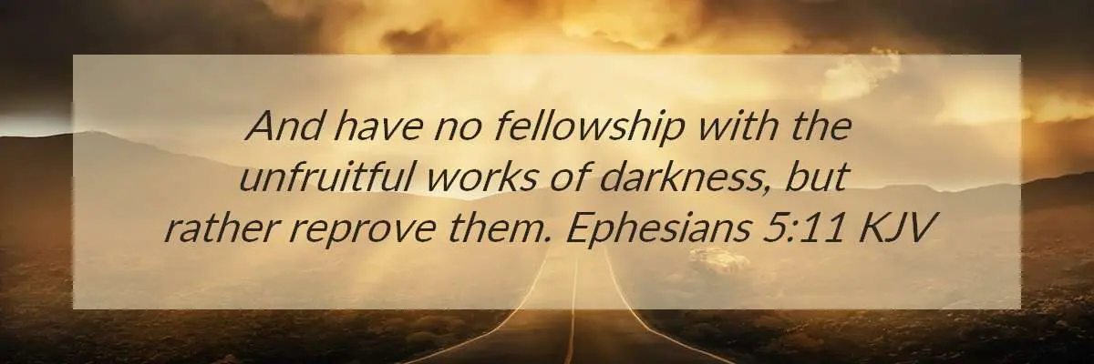 What Does It Mean To Be Walking In Darkness?